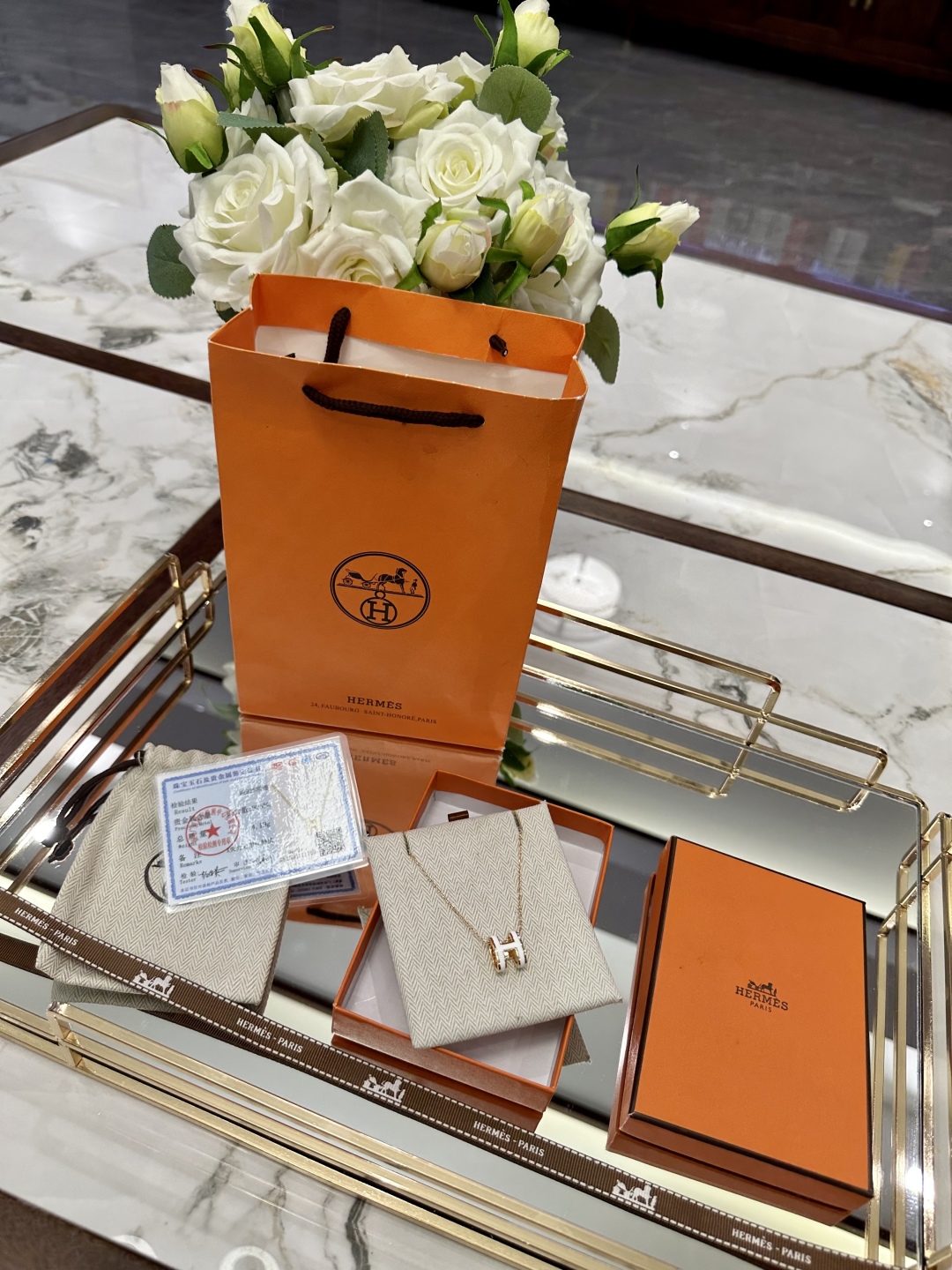 HERMES jewelry model 45